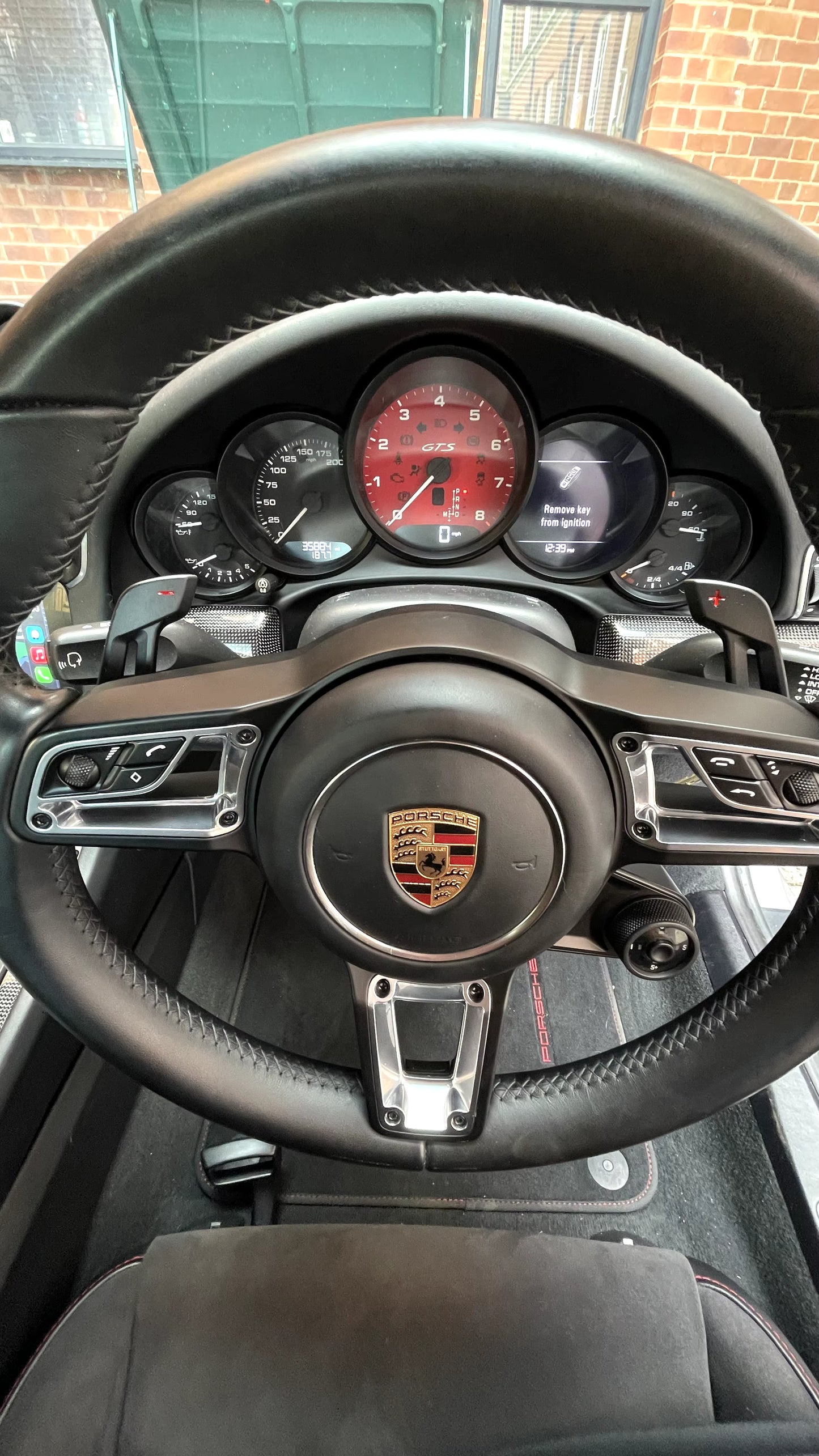 Porsche Magnetic Paddle Shifters (991.2/718)